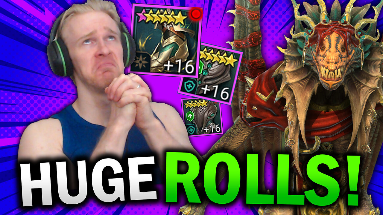 BUILDING MY FIRST MYTHICAL CHAMPION! BIG Artifact Upgrades - Raid: Shadow Legends Lazarius