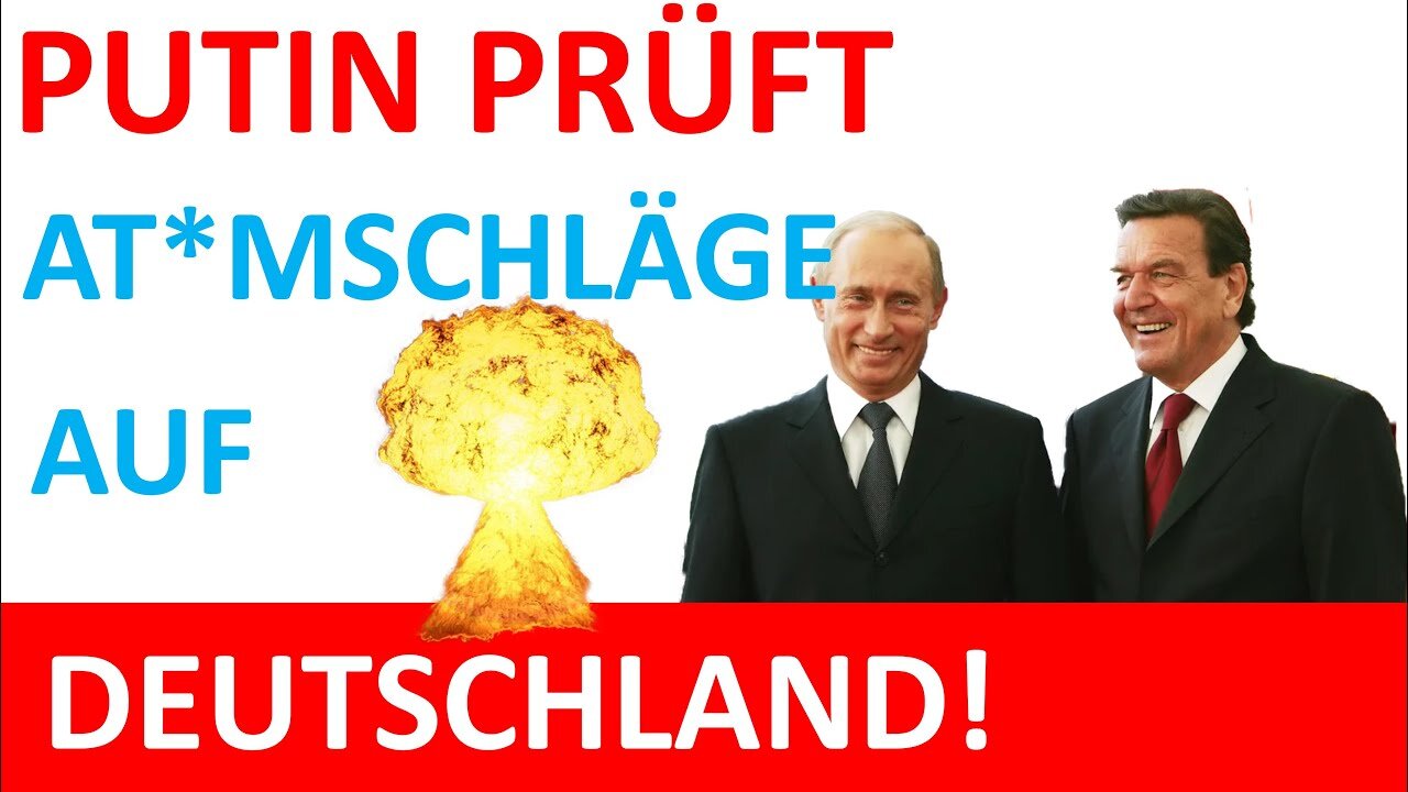 Putin prüft At*mschläge auf die BRD! Angstporno Doppelwumms@Kontraste🙈