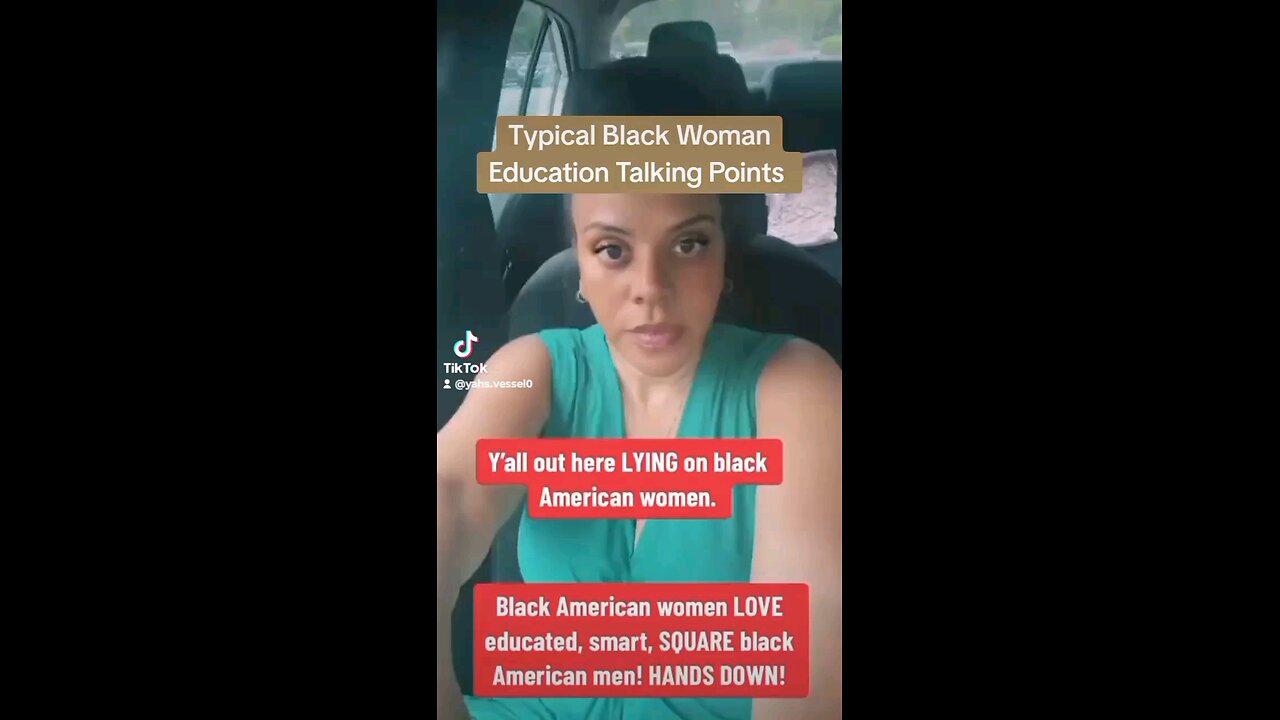 Typical Black Woman Education Talking Points