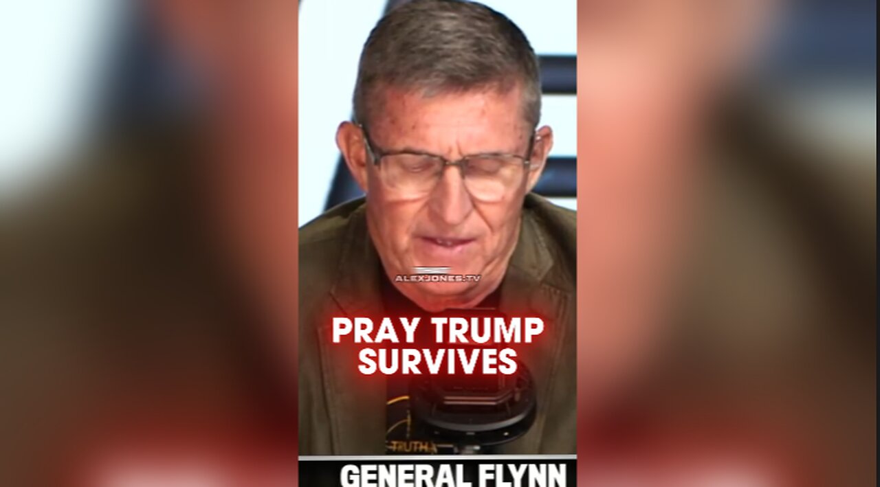 Alex Jones & General Flynn: Pray Trump Destroys The Deep State Before They Try To Kill Him - 11/25/24