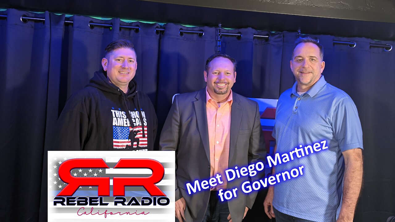 Meet Diego Martinez for Governor with Todd and Doug