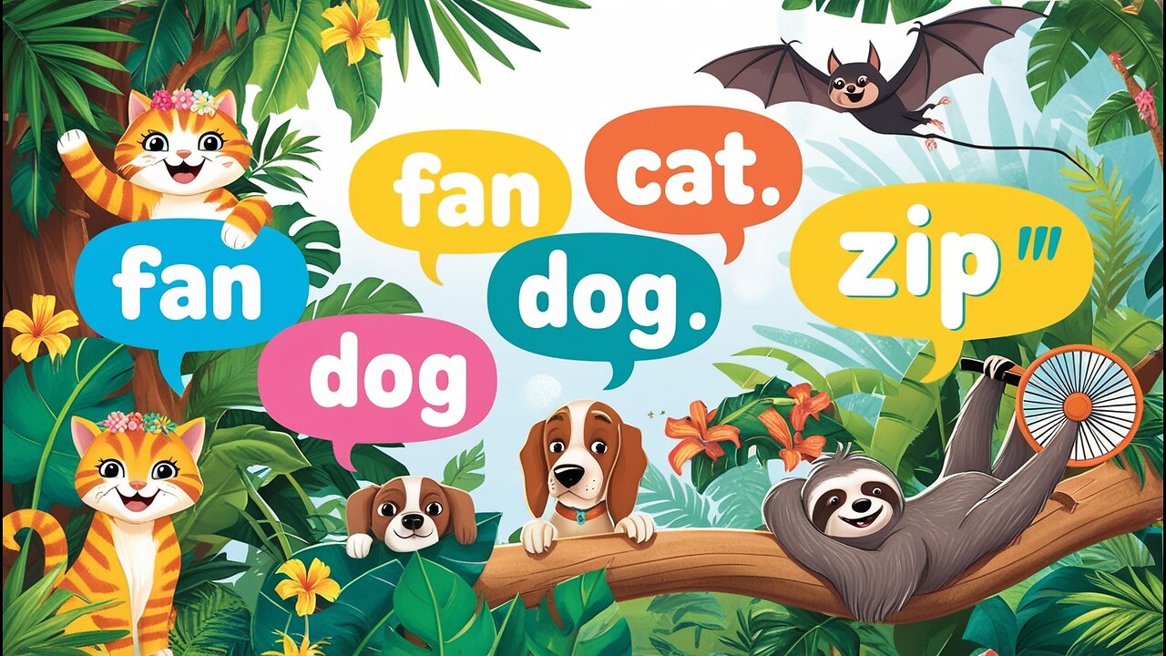 3 Letter Words-Fun and Learn