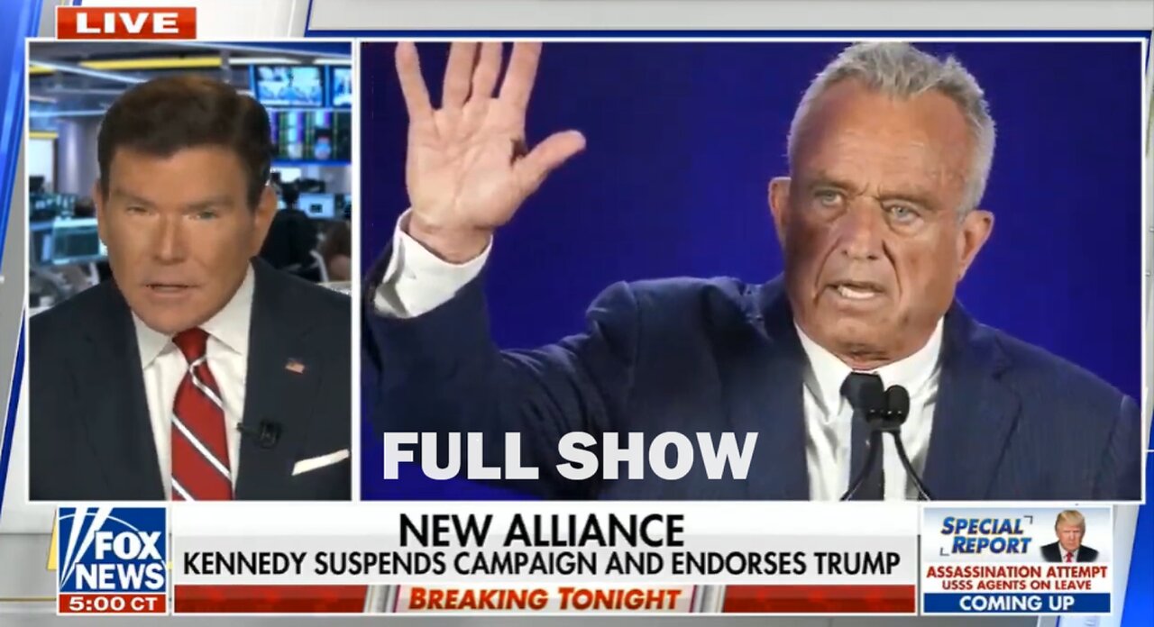Special Report with Bret Baier 8/29/24 | BREAKING NEWS August 29, 2024