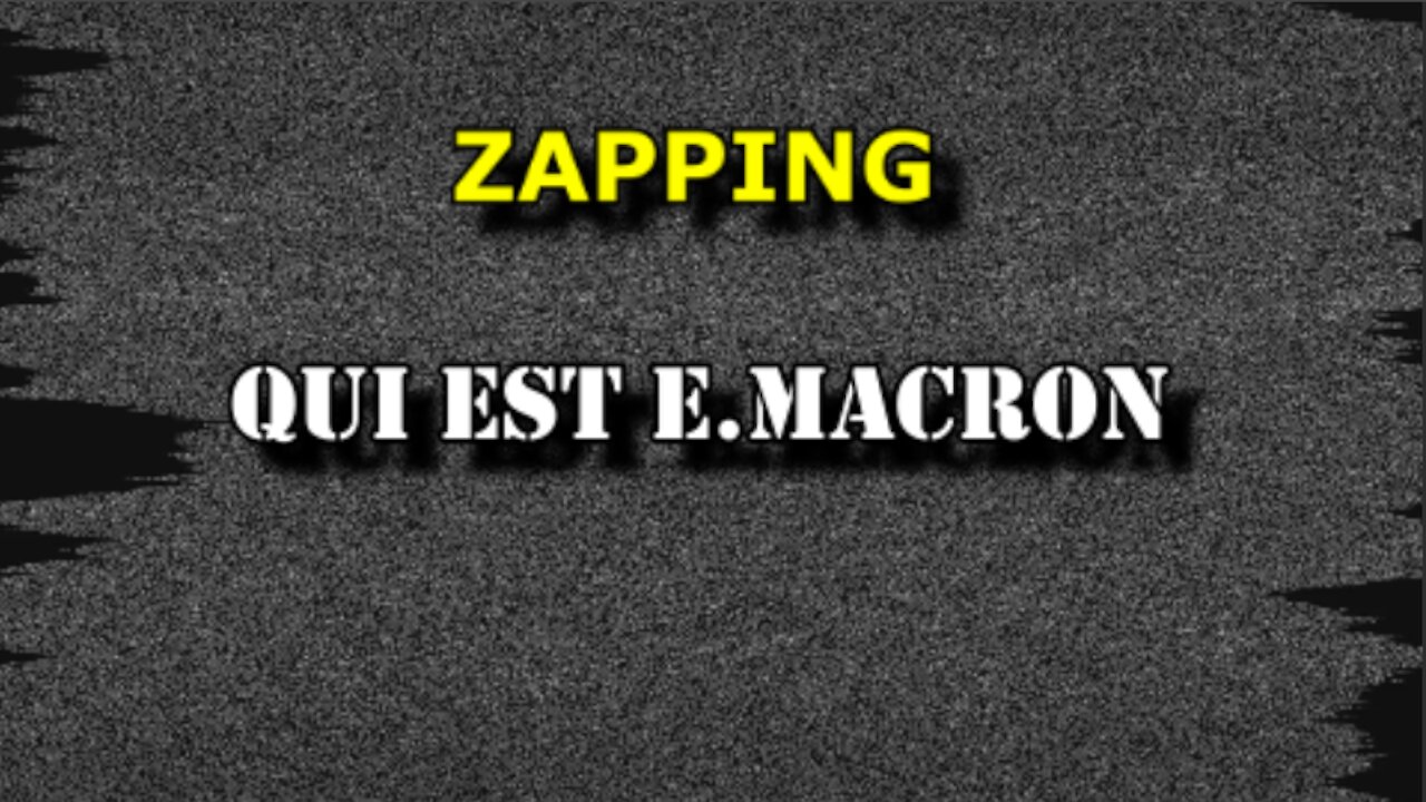 ZAPPING - QUI EST E.MACRON