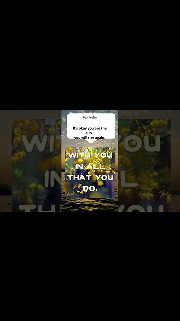 GOD PROMISES THAT HE WILL BE AT WORK IN EVERY SITUATION IN OUR LIVES