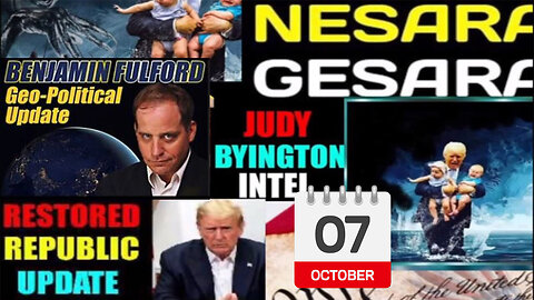 Judy Byington. Restored Republic via a GCR 10.7.24 > Benjamin Fulford Great - Trump Return