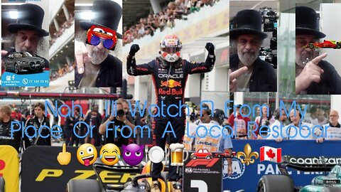 F1 Is Best Viewed On TV. 🖕🤪😂😈🍽🍺🚗🏎⚜🇨🇦