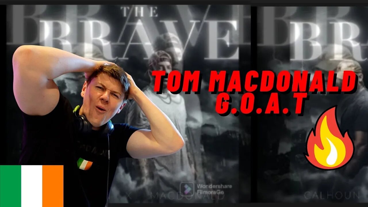 TOM MACDONALD - G.O.A.T((IRISH REACTION!!)) | TOM ONE OF THE GOATS OF INDEPENDANT ARTISTS!!