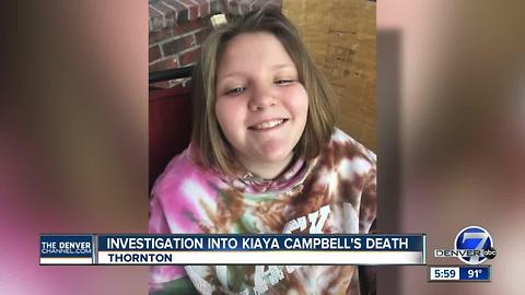 Investigation into Kiaya Campbell's death