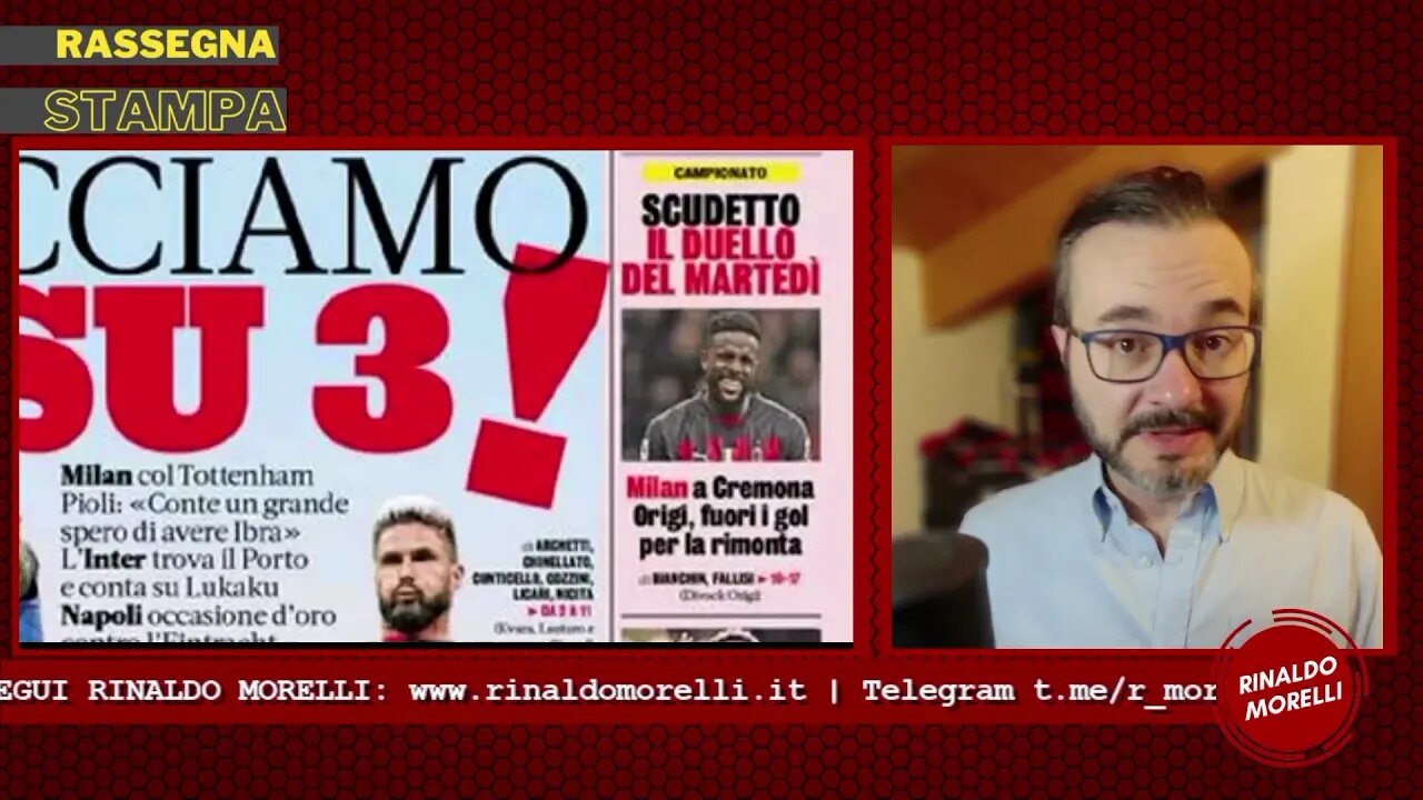 Sorteggi Champions 3su3? Stasera torna la Serie A: Napoli e Milan. Rassegna Stampa ep.169 | 8.11.22