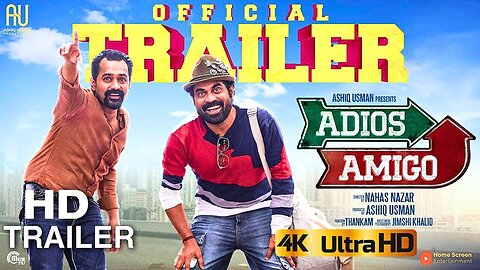 Adios Amigo - Official Trailer | Asif Ali, Suraj Venjaramoodu | Nahas Nazar | Ashiq Usman