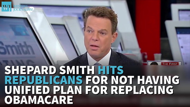 Shepard Smith Hits Republicans For Not Having Unified Plan For Replacing Obamacare