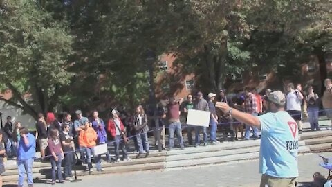 Eastern Kentucky University (EKU) | College Campus Open Air Preaching | Kerrigan Skelly