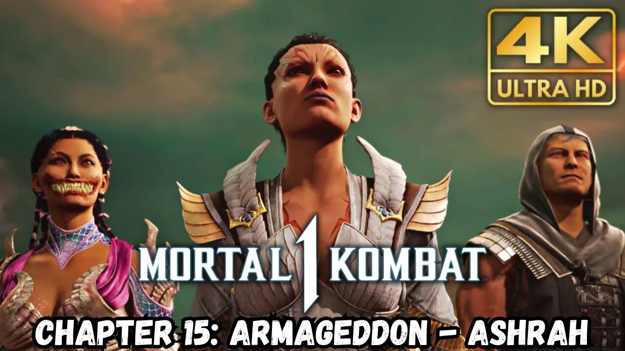 Chapter 15: Armageddon - Ashrah | Mortal Kombat 1 4K Clips (MK1 Gaming Clips)