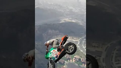 GTA 5 Bike Stunt #youtube #gaming #youtubeshorts #ytshort #zohaibgaming
