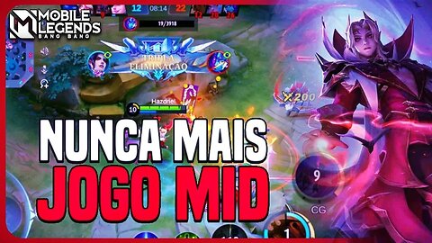 É POR ISSO QUE EU JOGO NA JUGNLE... SOU DESASTRE NO MID | MLBB