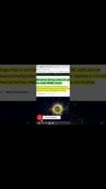 CHAINLINK QUE SE CUIDE COM A BINANCE INOVANDO