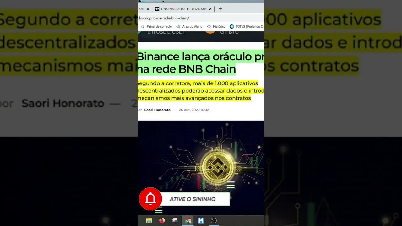 CHAINLINK QUE SE CUIDE COM A BINANCE INOVANDO