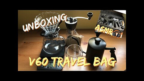 🔴ASMR🔴UNBOXING | V60 BAG | Manual brew anywhere