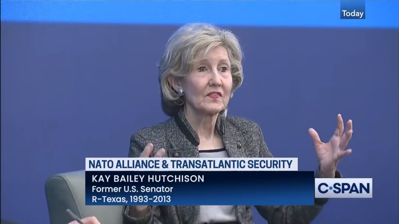 Ex-US Amb. to NATO Kay Bailey Hutchison: We have to collapse China's economy