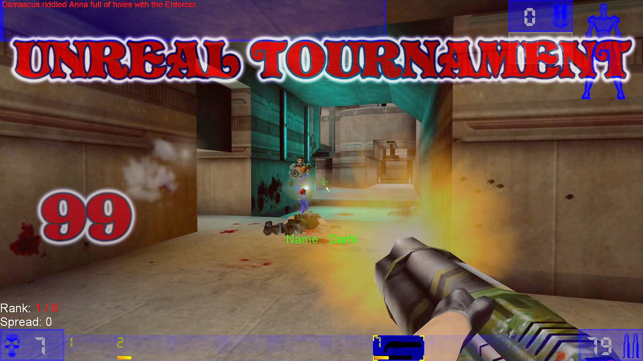 Unreal Tournament Tempest Deathmatch map Dominating Chaos on Windows