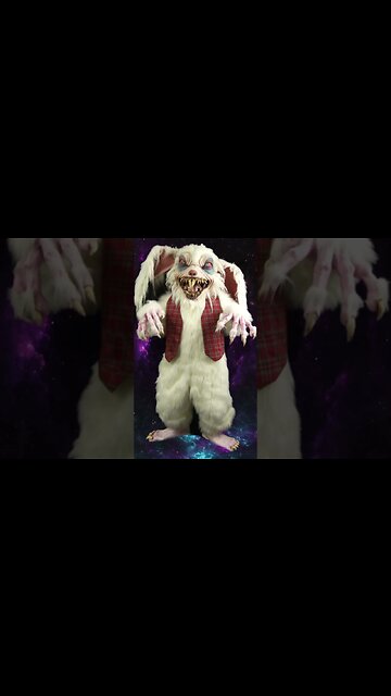 The Creepy Easter Bunny In Space! 😎