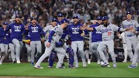 Dodgers Win WS in Wild Game 5!