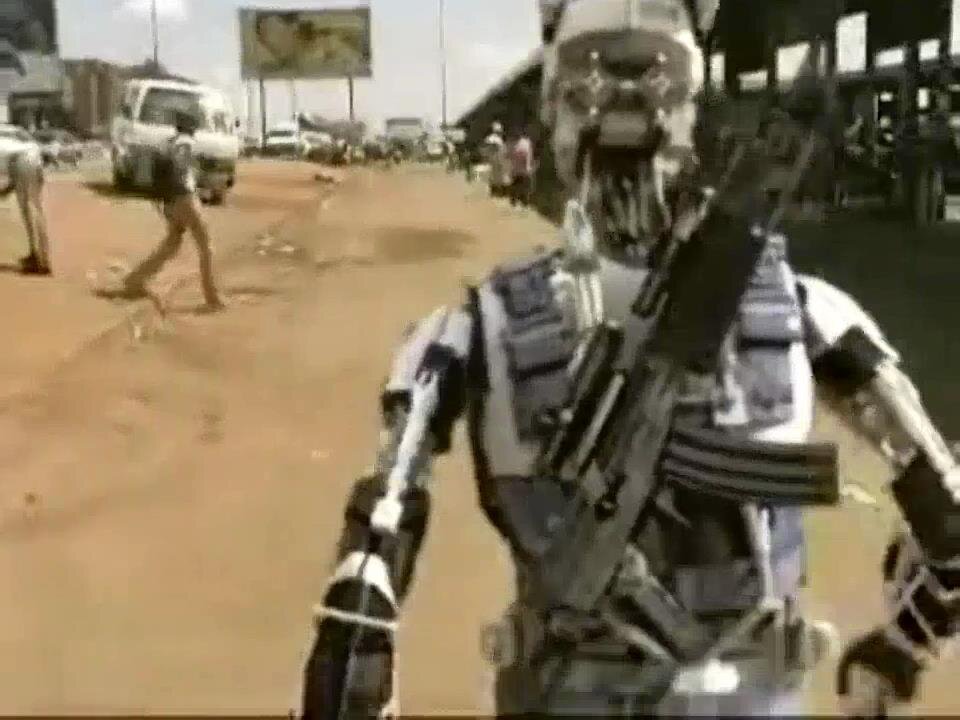 Future Army Robot Warrior