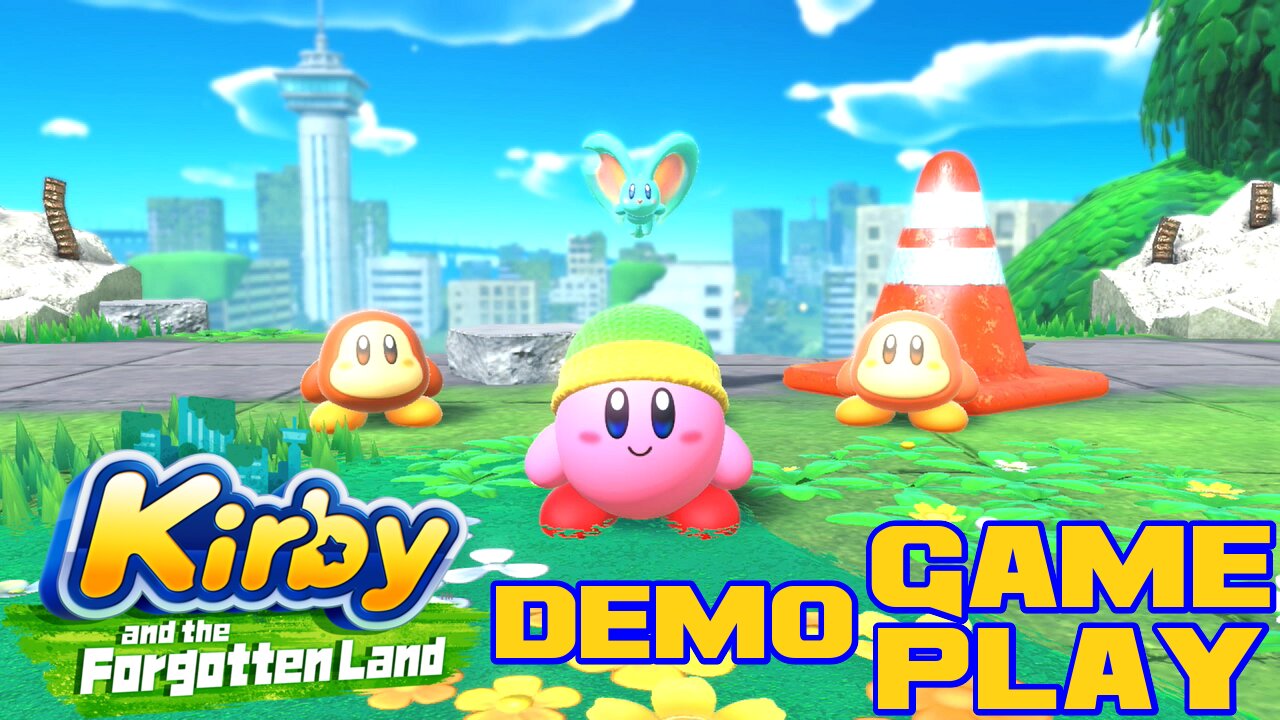 Kirby and the Forgotten Land Demo - Nintendo Switch Gameplay 😎Benjamillion