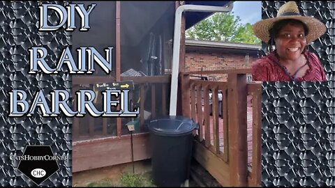 DIY Rain Barrel - 9Jun2022