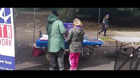 The Love on The block event on Bradhurst and 154th st-155th Street 10/8/2022 hosted by @warm_nyc
