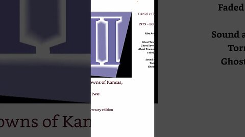 Ghost Towns of Kansas: Volume 2 by Daniel C. Fitzgerald