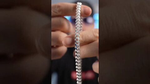 DIAMOND CUT CUBAN LINK CHAIN BY LUKE ZION JEWELRY #shorts