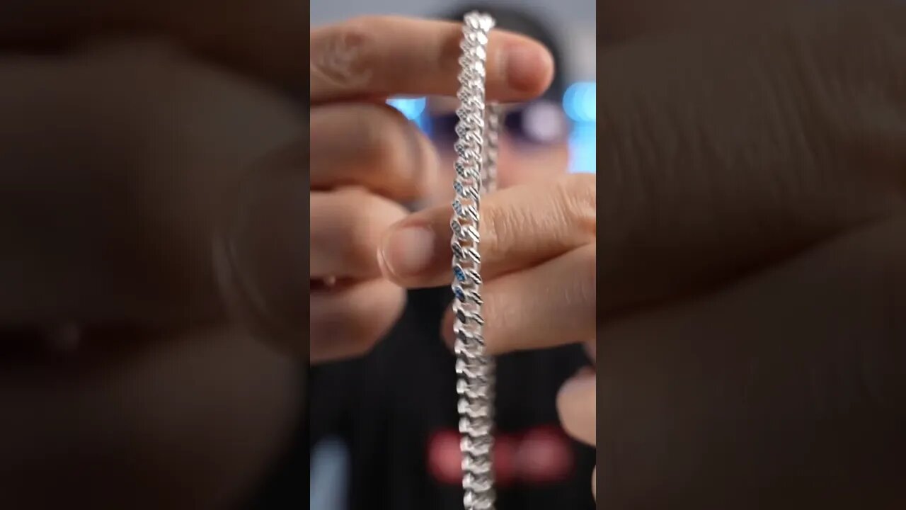 DIAMOND CUT CUBAN LINK CHAIN BY LUKE ZION JEWELRY #shorts