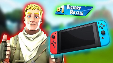 Helping A Switch Player Get His First Win In Fortnite!