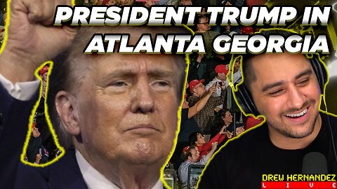 PRESIDENT TRUMP IN ATLANTA GEORGIA