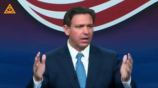 Florida Governor Ron DeSantis addresses Pennsylvania Leadership Conference.