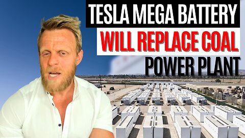 Tesla DESTROYS coal in Australia; builds mega batteries next to coal plants