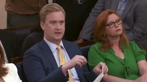 🔥Peter Doocy🔥 being himself and calling out KJP for rising inflation reduction act