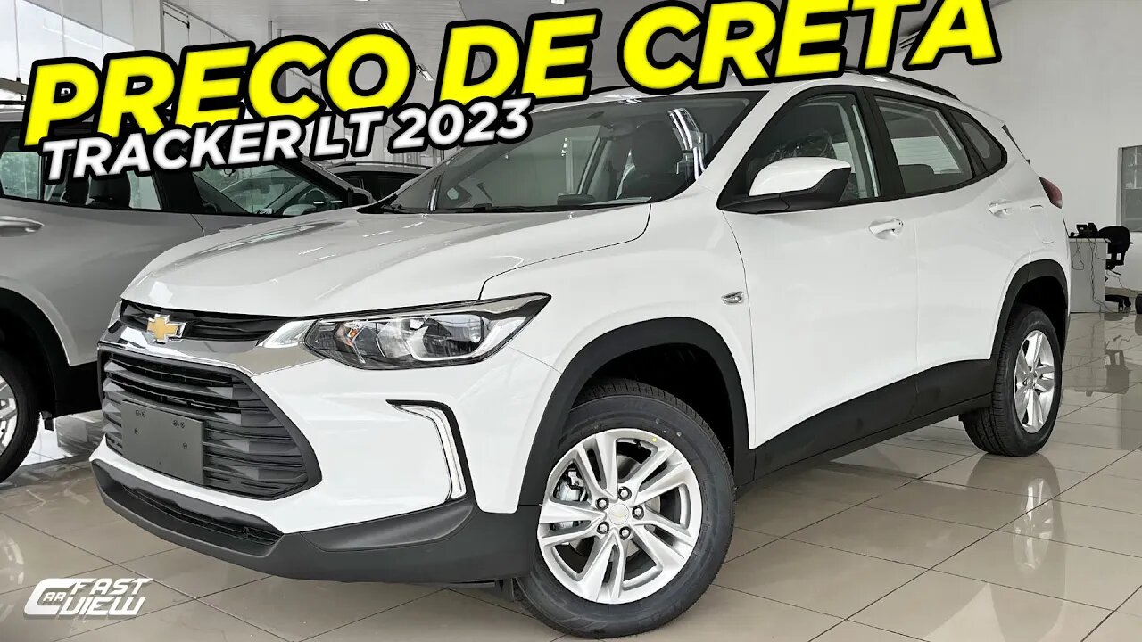 NOVO CHEVROLET TRACKER LT 2023 COM YOUTUBE E NETFLIX E MESMO PREÇO DE HYUNDAI CRETA É BOA OPÇÃO?