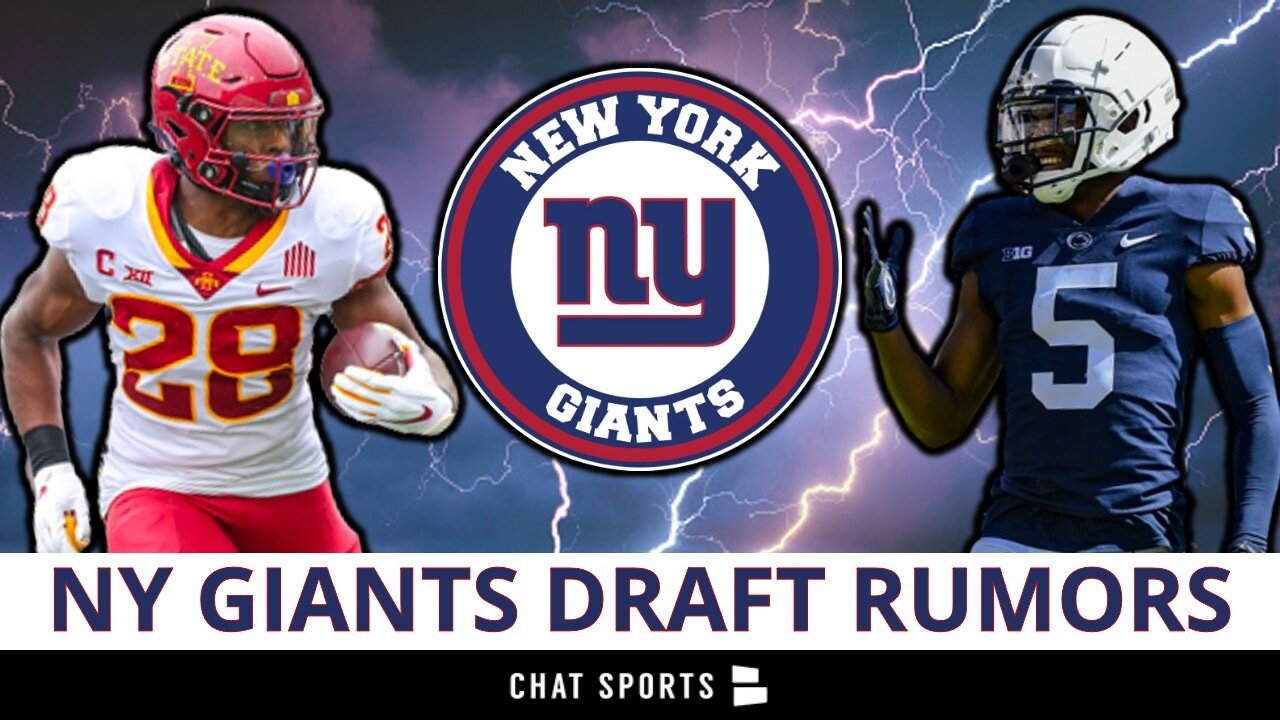 NY Giants Draft Rumors On Drafting Breece Hall To REPLACE Saquon Barkley + Jahan Dotson & Lewis Cine