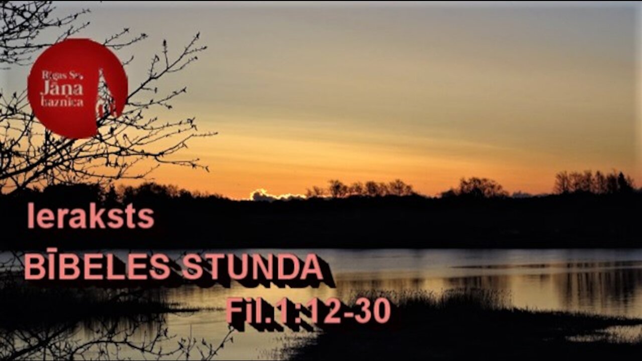 Bībeles stundas ieraksts 2021.g. 6.maijā