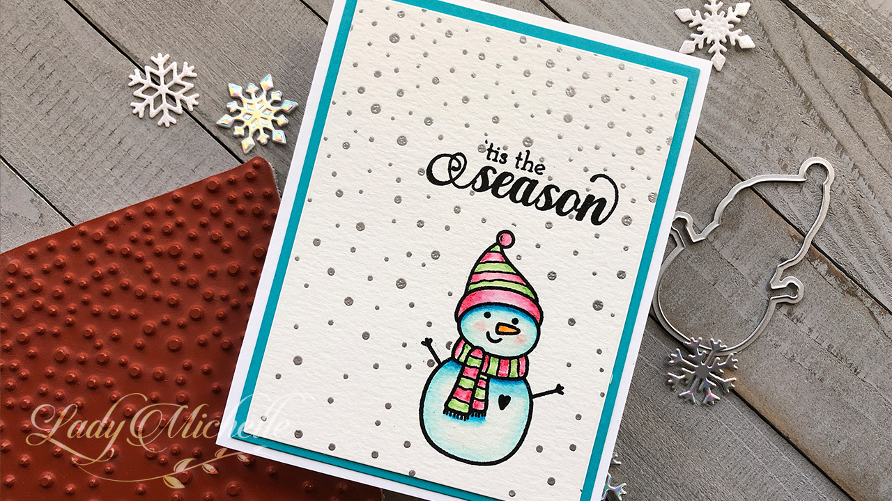 Masculine Series | Little Snow Guy Holiday Card