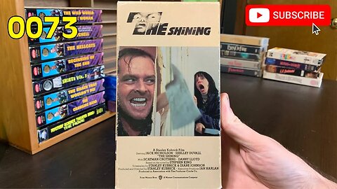 [0073] THE SHINING (1980) VHS [INSPECT] [#theshining #theshiningVHS]