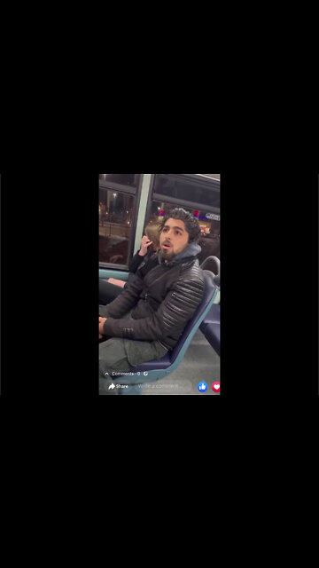 Migrant caught red-handed harassing young girl on Liverpool bus