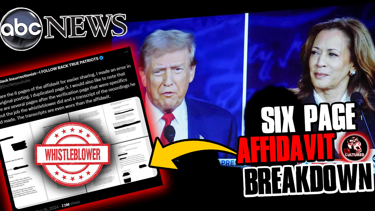 RIGGED ABC Presidential Debate Confirmed?! ABC Employee Releases HUGE Affidavit Outing Network