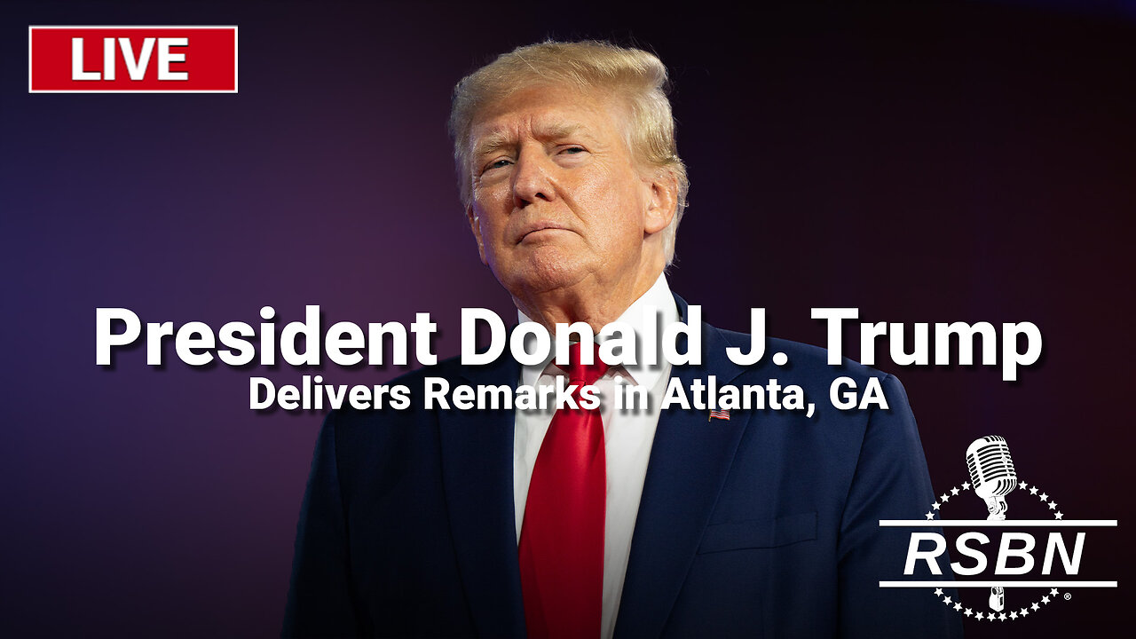 LIVE REPLAY: President Trump Delivers Remarks in Atlanta, GA - 10/15/24