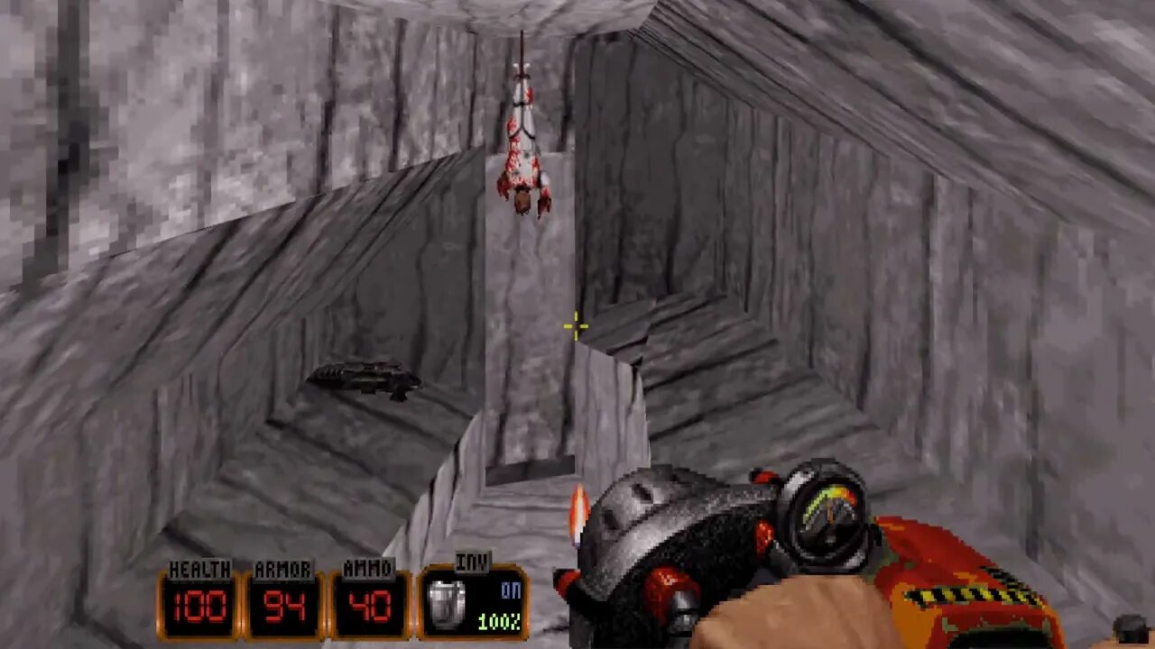 Duke, use a força! - Encontre Luke na fase "Reator Lunar" - Duke Nukem 3D