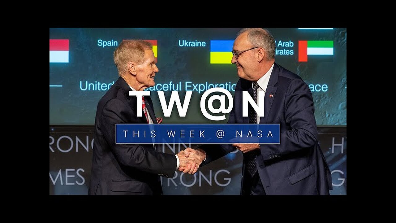 NASA Welcomes New Partners to theArtemis Accords ... This Week @NASA - A