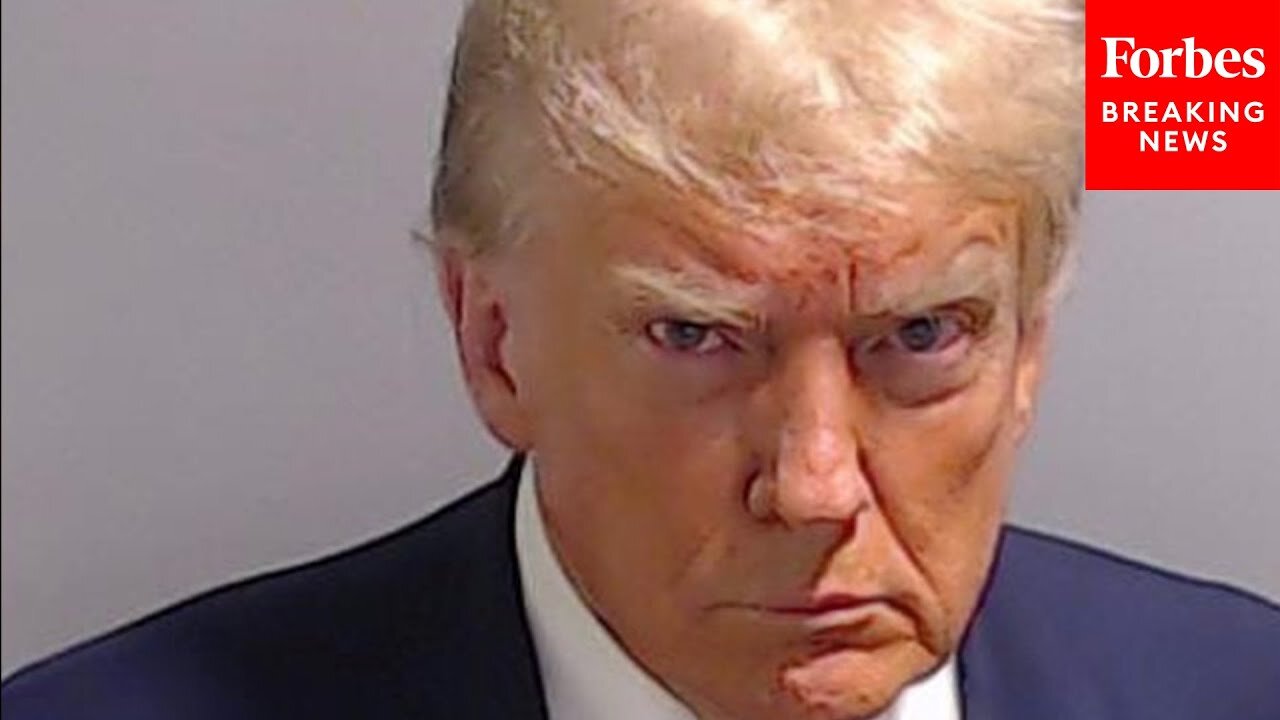 WATCH: Trump Marks One Year Anniversary Of Georgia Mug Shot With A Post On X